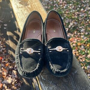 Vintage coach suede driving shoes
